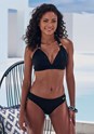 Black Fold Detail Bikini Bottom X28561 - alt image - 5