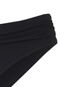 Black Fold Detail Bikini Bottom X28561 - alt image - 4