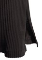 Black Fitted Short Sleeve Dress X29576 - alt image - 5