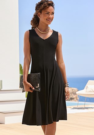 Sleeveless Convertible Dress product image (X29921.BK.1)