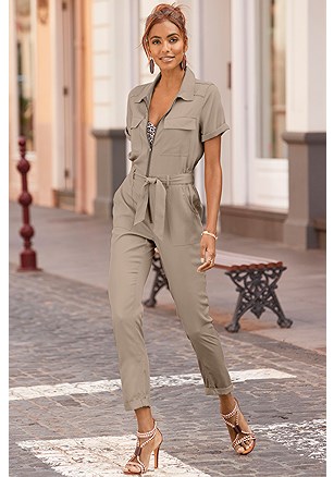 Cargo Style Jumpsuit product image (X31076SA_1)