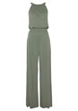 Khaki Halter Neck Jumpsuit X31104 - alt image - 3