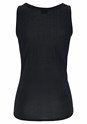 Black Sleeveless Keyhole Top X33034 - alt image - 3