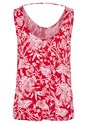 Red & White Sleeveless Tank Top X33081 - alt image - 4