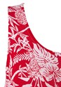 Red & White Sleeveless Tank Top X33081 - alt image - 5