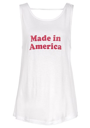 Patterned Tank Top product image (X33081.WHRD.G1)