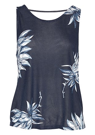Patterned Tank Top product image (X33081DBMU_2.BS)