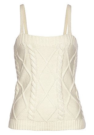 Knitted Sleeveless Top product image (X33293CR_2)