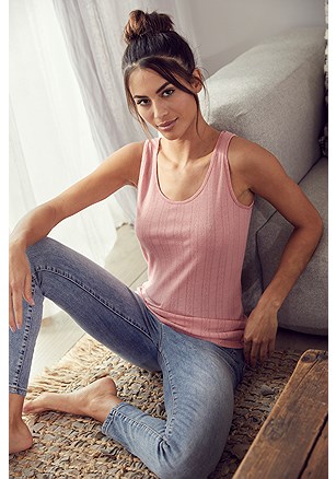 2 Pk Textured Tank Tops product image (X33304RSGY_1)