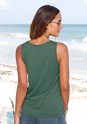 Olive Twist Strap Tank Top X33423 - alt image - 2