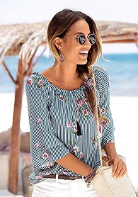 Lascana Ruffle Top Shop Trendy Women's Tops Collection | LASCANA Fashion