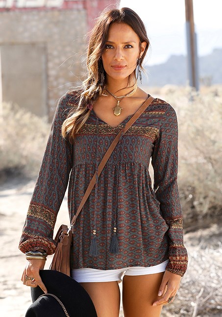 boho tops uk