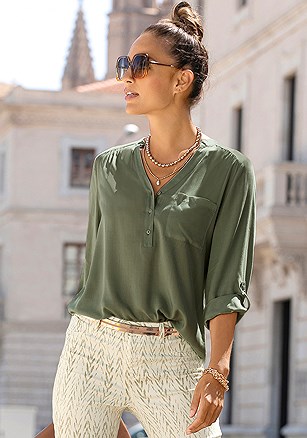 Front Pocket Blouse product image (X34500.OL.1)