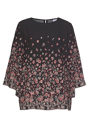 Floral Patterned Blouse product image (X34558.BKPR.3)