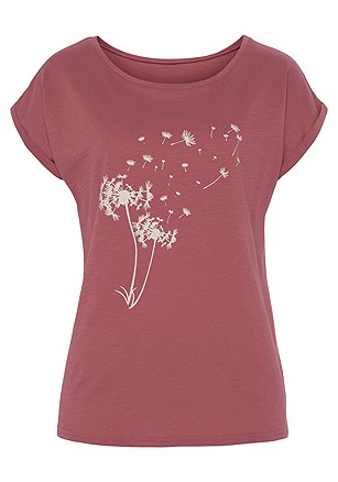 Dandelion Print Top product image (X34658.BY.2)