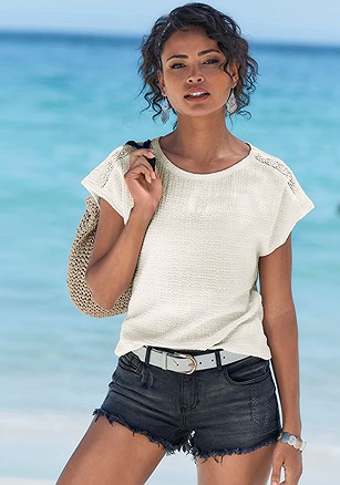 Crochet Detail Top product image (X34809.IV.1)