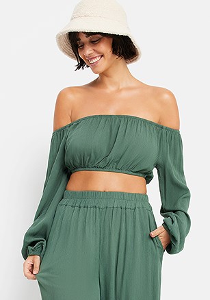 Cropped Off The Shoulder Top product image (X34902.OL.1)