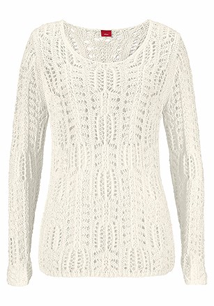 Light Knit Sweater product image (X36004-WH_01)