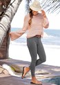 Grey Lace Up Jeggings X38051 - alt image - 1