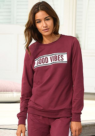 Good Vibes Sweatshirt product image (X36024.WI.1G)