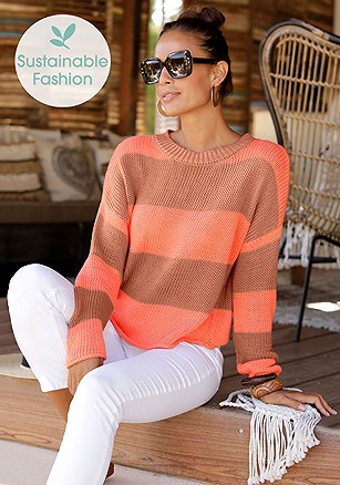 Block Stripe Sweater product image (X36076MSTR_1.SF)