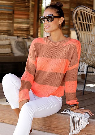 Block Stripe Sweater product image (X36076MSTR_1)