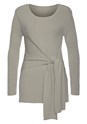 Stone Tie Front Sweater X36111 - alt image - 3