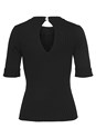Black Pearl Detail Sweater X36427 - alt image - 4