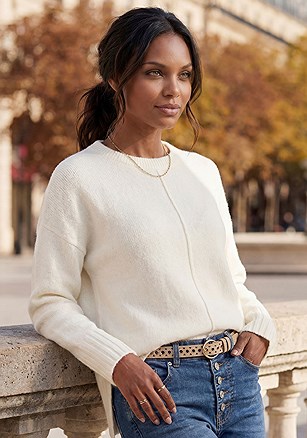 Oversized Basic Sweater product image (X36460.IV.1.1)