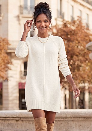 Basic Tunic Sweater product image (X36462.IV.1.P)