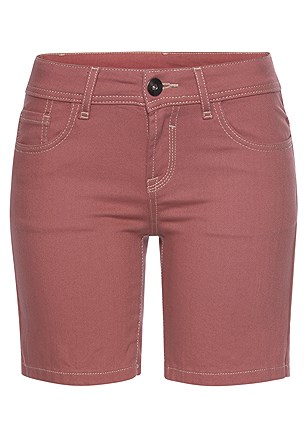 Cuffed Denim Shorts product image (X37001.BY_3.P)