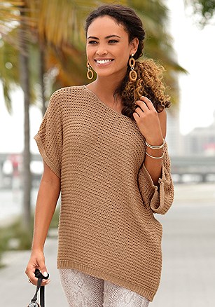 Short Sleeve Knit Sweater product image (X38050.MUPR.1.P718)