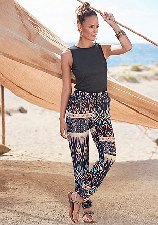 Patterned Jogger Pants product image (X38056.BKPR.1)