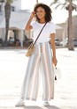 Multi-Striped Striped Wide Leg Pants X38181, LASCANA