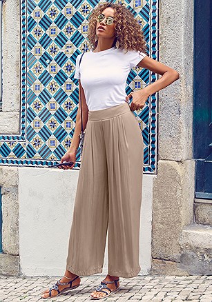 Airy Palazzo Pants product image (X38187BR_1)