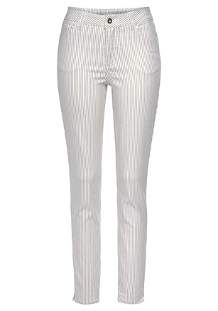 Striped High Waisted Pants product image (X38283.WHST.3.A)