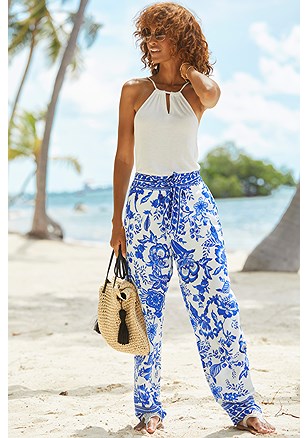 Belted Floral Pants product image (X38453.MUPR.1)