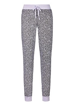 Soft Cotton Pajama Top, Animal Print Pajama Pants product image (X39063LIPR_3)