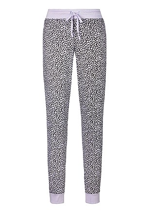 Long Sleeve Pajama Top, Animal Print Pajama Pants product image (X39063LIPR_3)