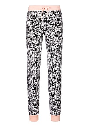 Soft Graphic Pajama Top, Animal Print Pajama Pants product image (X39063RSMO_1)