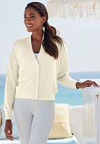 Link. button down cardigan (Product Display 9798) image - mobile.