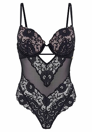 Mesh Lace Teddy product image (X47055.BK.3)