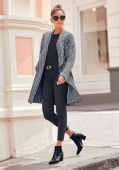 Long Houndstooth Jacket product image (X48043.BKWH_1.1)