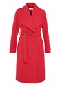 Red Belted Long Coat X48044 - alt image - 3