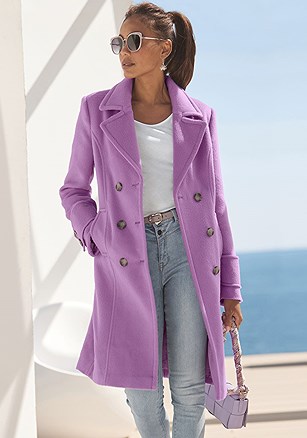 Double Breasted Coat product image (X48366.LI.1)