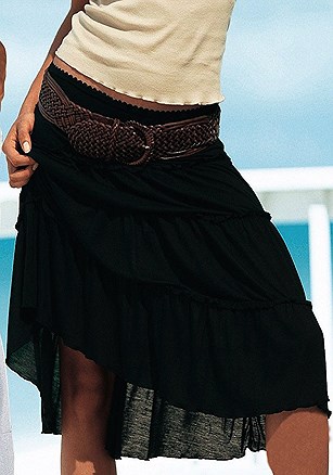 Flowy Midi Skirt product image (X50003_BK_121-S)