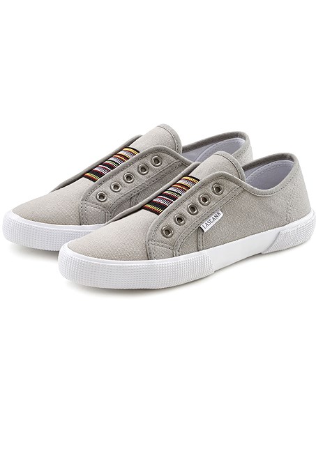 Grey Slip On Sneakers X60066 | LASCANA