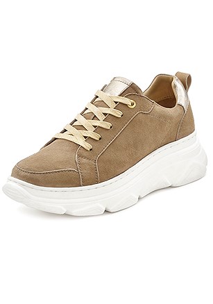 Chunky Platform Sneakers product image (X60132BEGL_1)