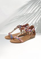 Link. embellished braided sandals (Product Display 5747) image - mobile.
