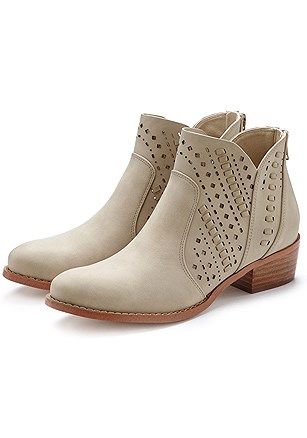 Cut Out Ankle Boots product image (X60160.BE.1)